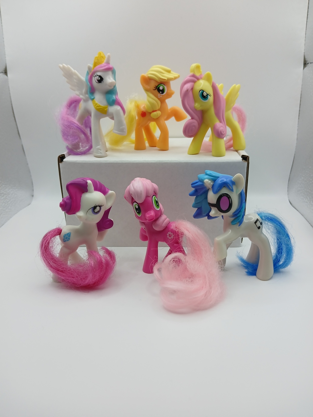 My Little Pony‎ Assorted Color Toy Figures - Set of 6